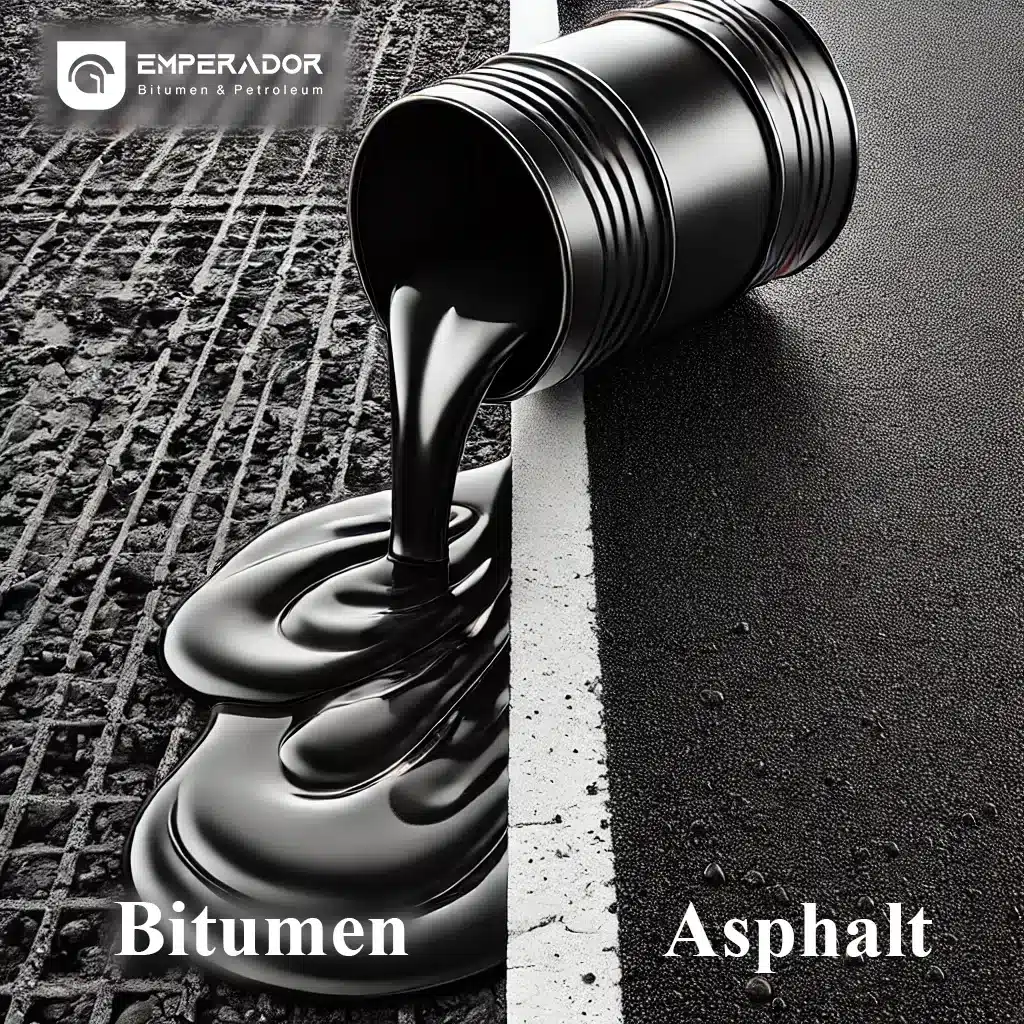 Difference between Asphalt and Bitumen